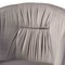Baxton Studio Ballard Glam and Luxe Grey Velvet Upholstered and Gold Finished Metal Dining Chair 192-11777-ZORO - alternate 3